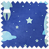 Blast Off, Blue Comet - Made to Measure Curtains